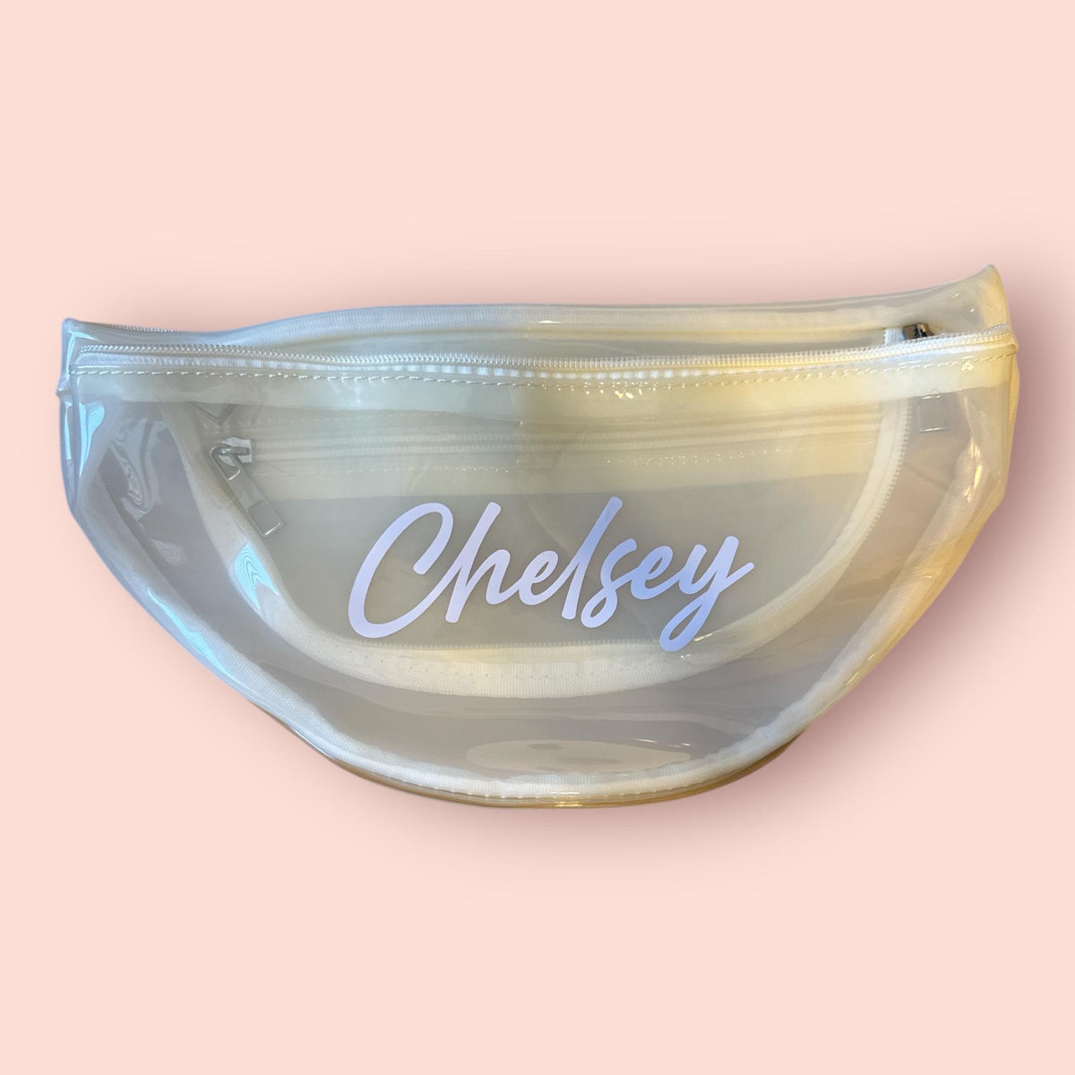 Personalized Clear Fanny Pack: Bachelorette Party Belt Bag