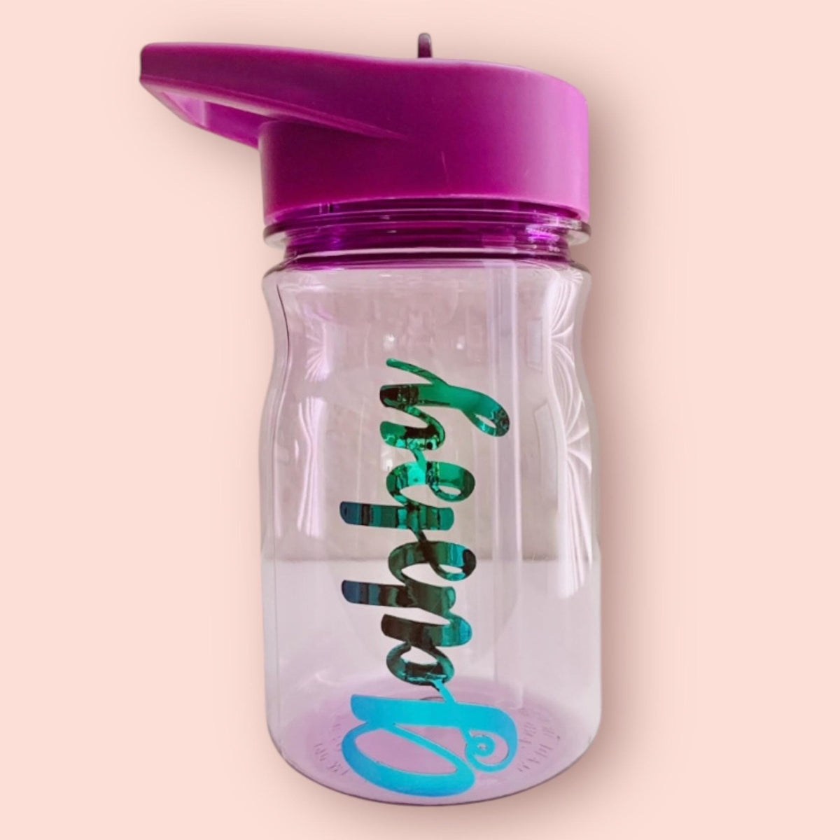 Personalized Kid Water Bottle: Flower Girl Gift