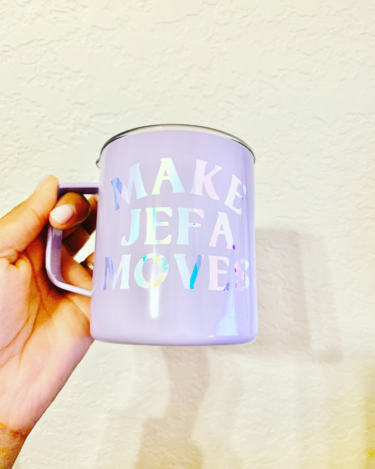 Make Jefa Moves Insulated Mug | Coffee Mug | Great Idea for Birthday Gift | Boss Babe | Women Empowerment| Mother's Day Gift