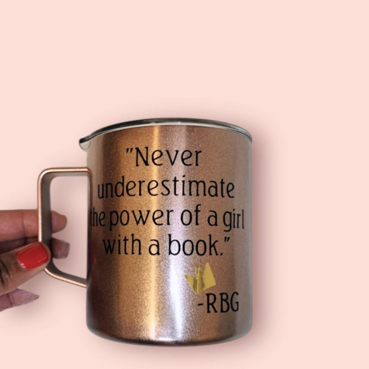 RBG Insulated Mug: Ruth Bader Ginsburg, Women Empowerment