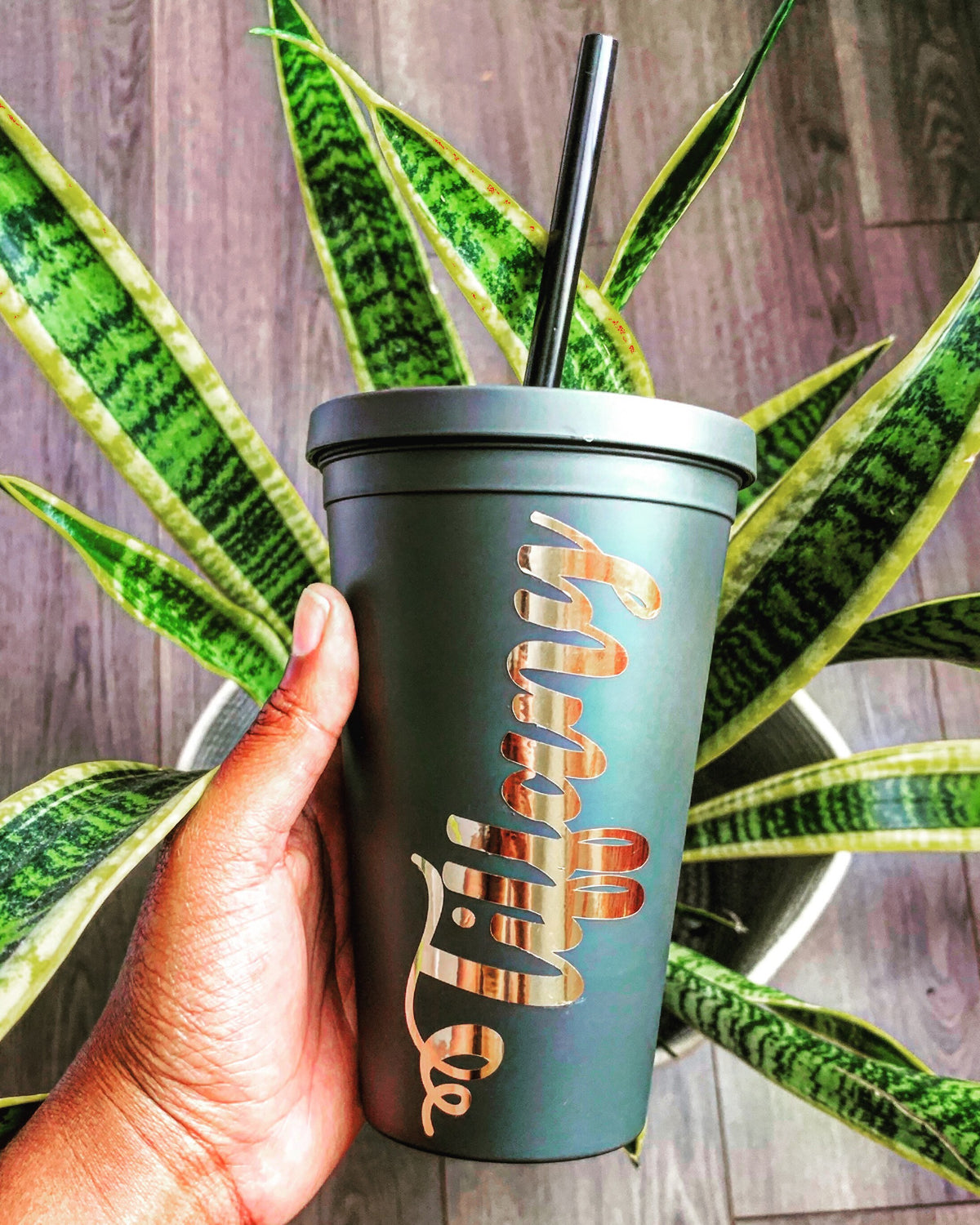 Personalized 16oz Acrylic Tumbler: Pastel Colors, Gift Box