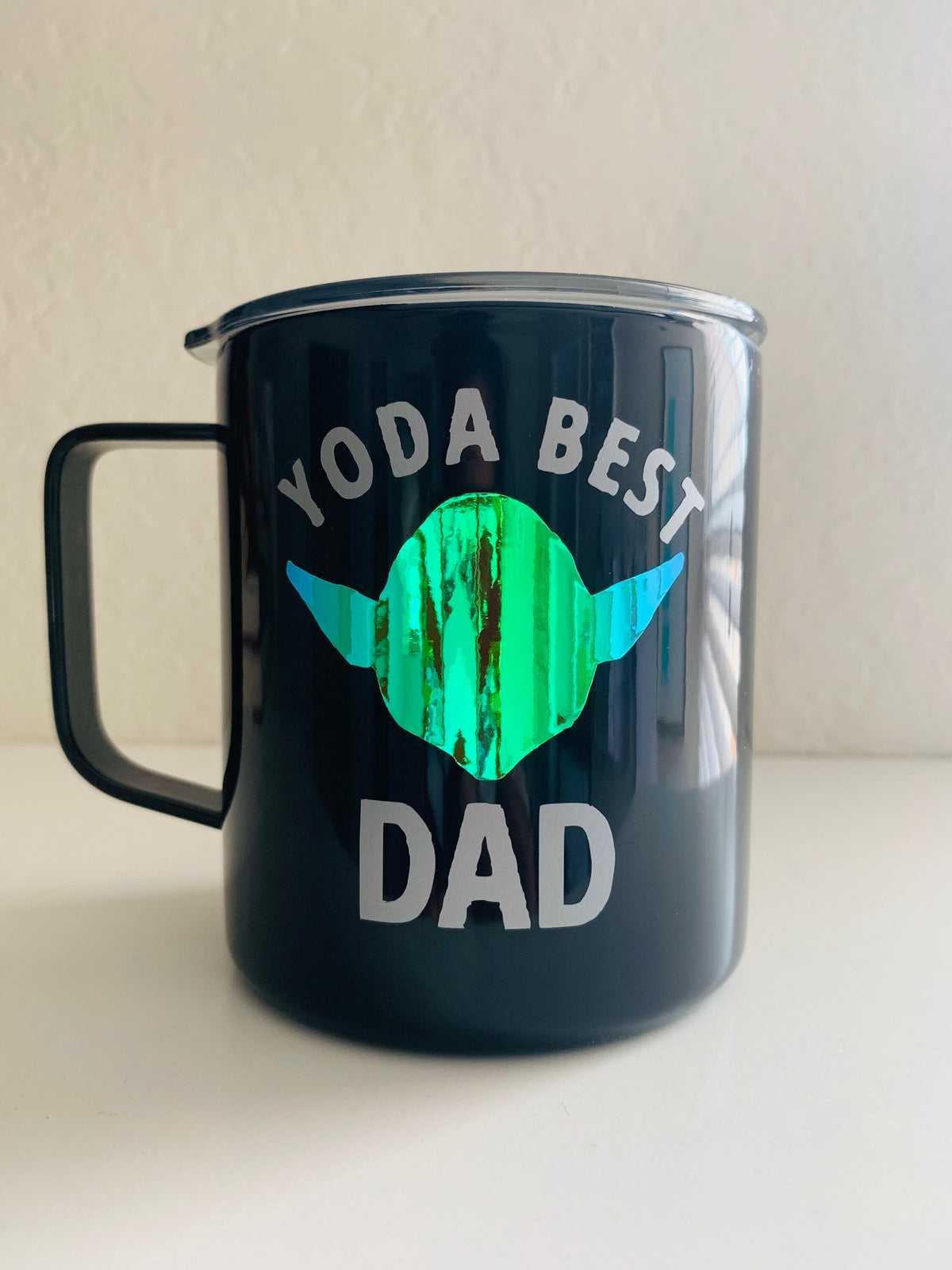 Yoda Best Dad Tumbler | Stainless Steel Insulated Coffee Mug