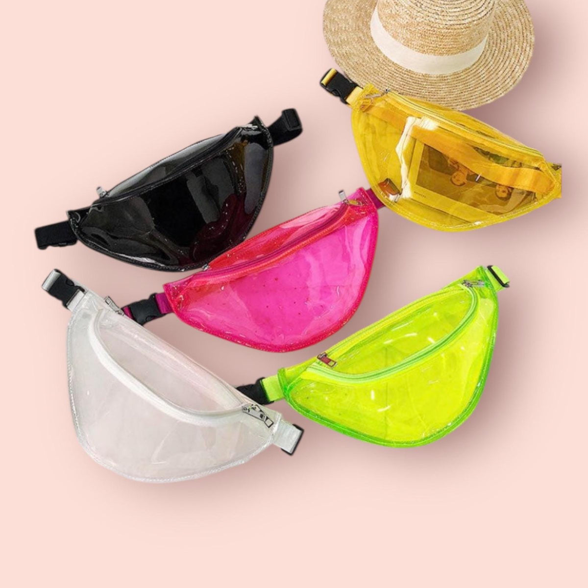Bride Clear Fanny Pack: Personalized Bachelorette Party Accessory