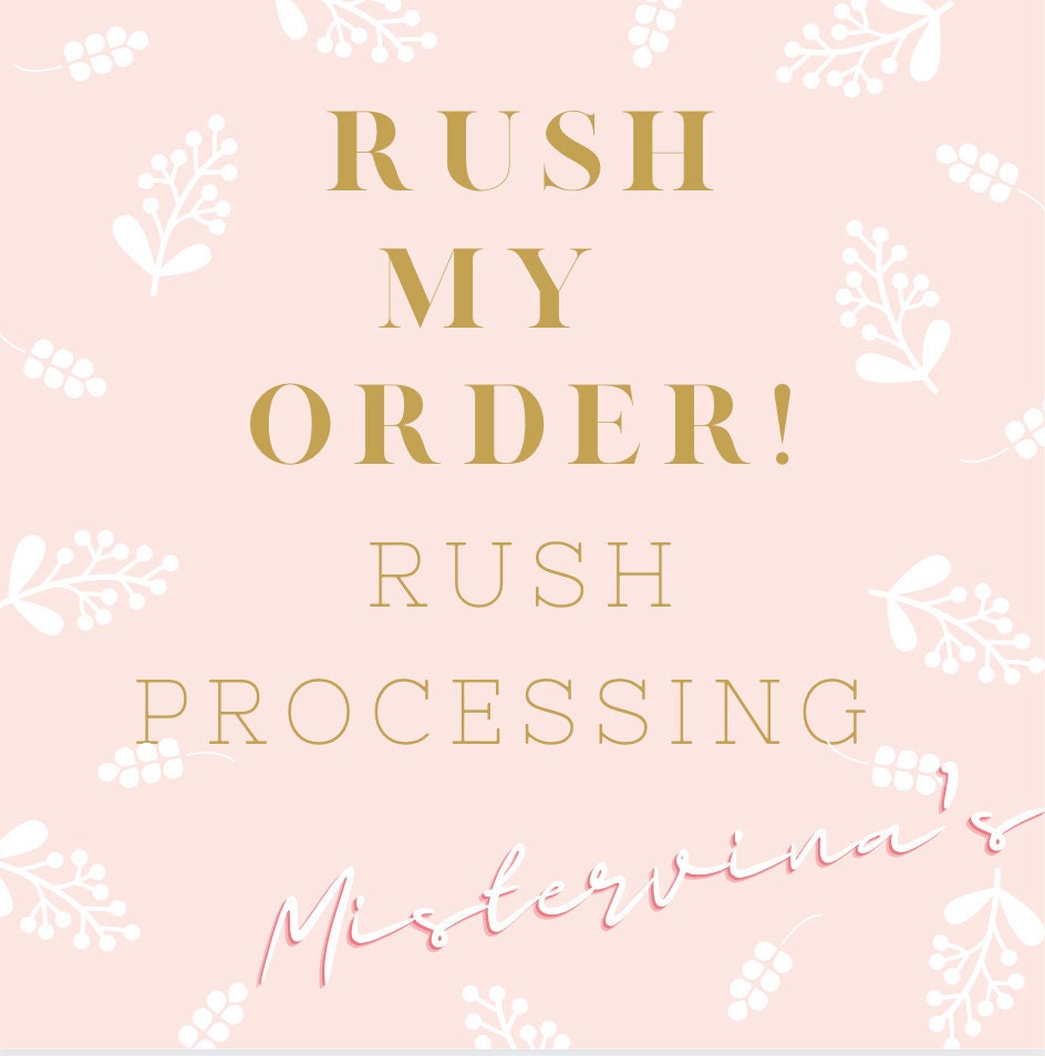 Rush My Order