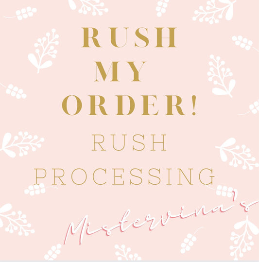 Rush My Order
