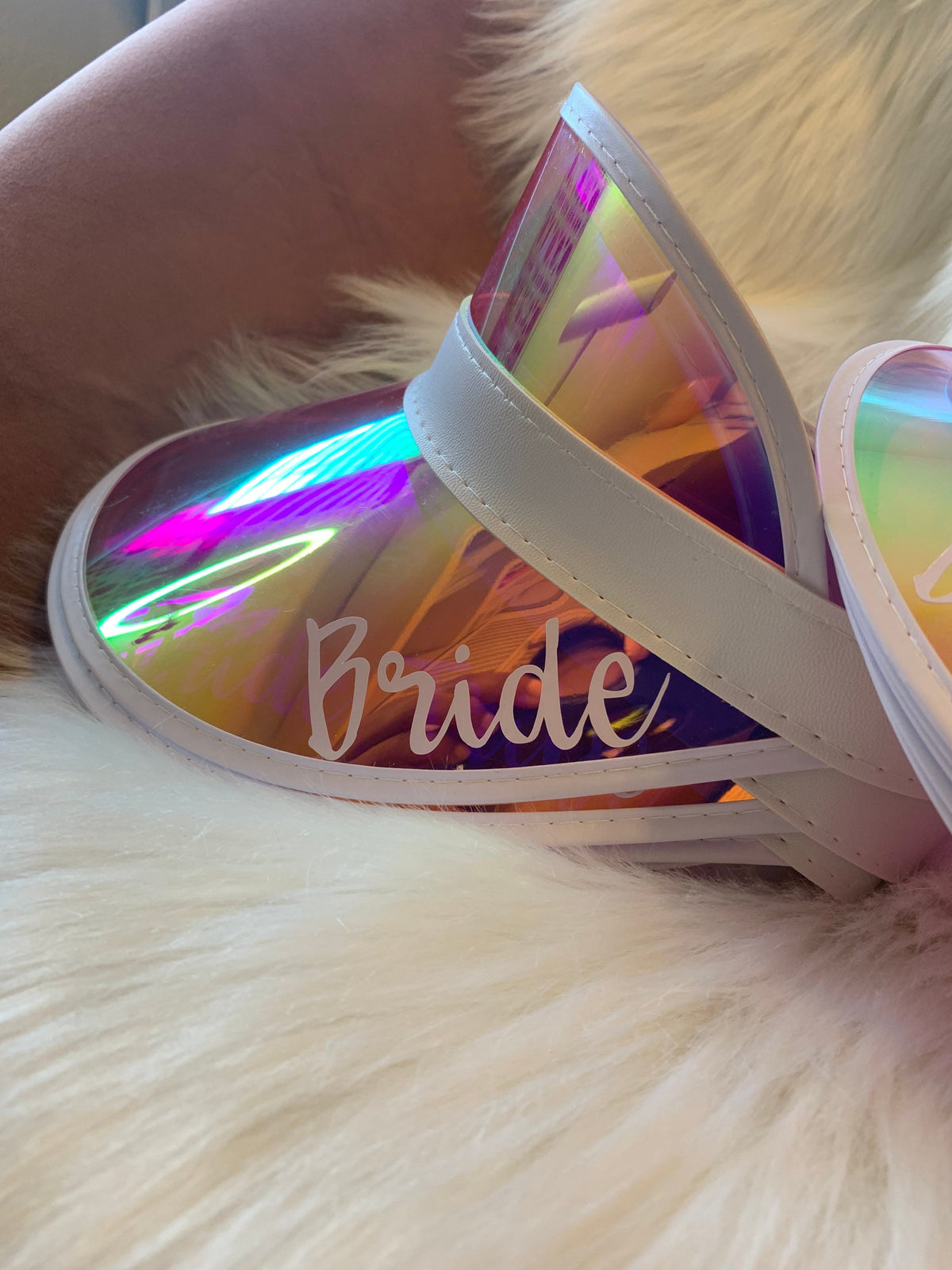 Bachelorette Party Visors: Bride, Babe, or Custom Name