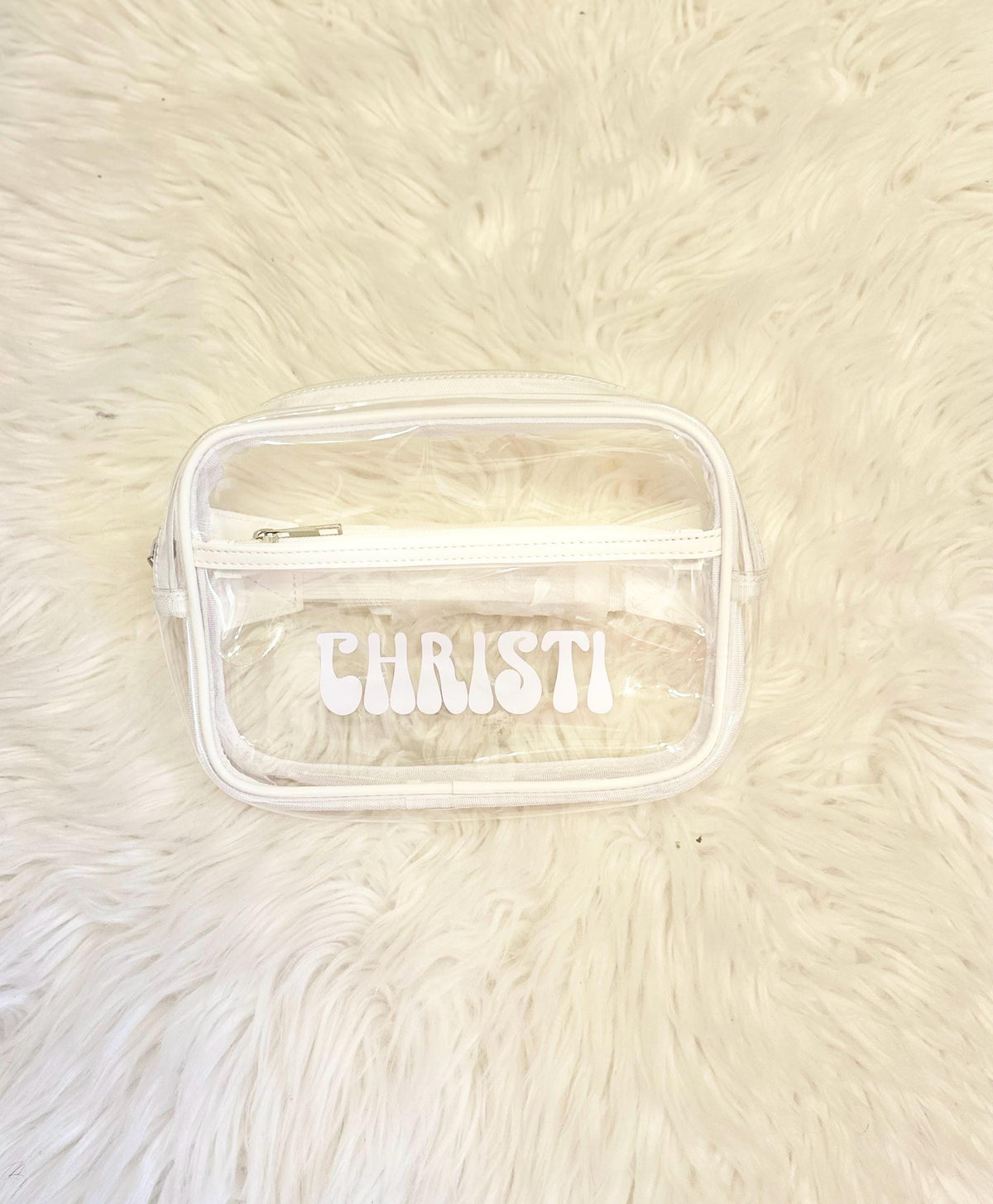 Clear Stadium-Approved Fanny Pack – Transparent Waist Bag with Adjustable Strap, Festival and Concert Ready