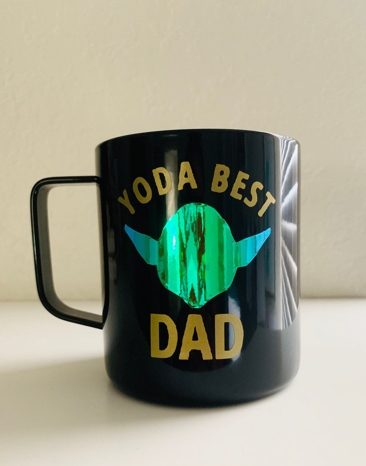 Yoda Best Dad Tumbler | Stainless Steel Insulated Coffee Mug