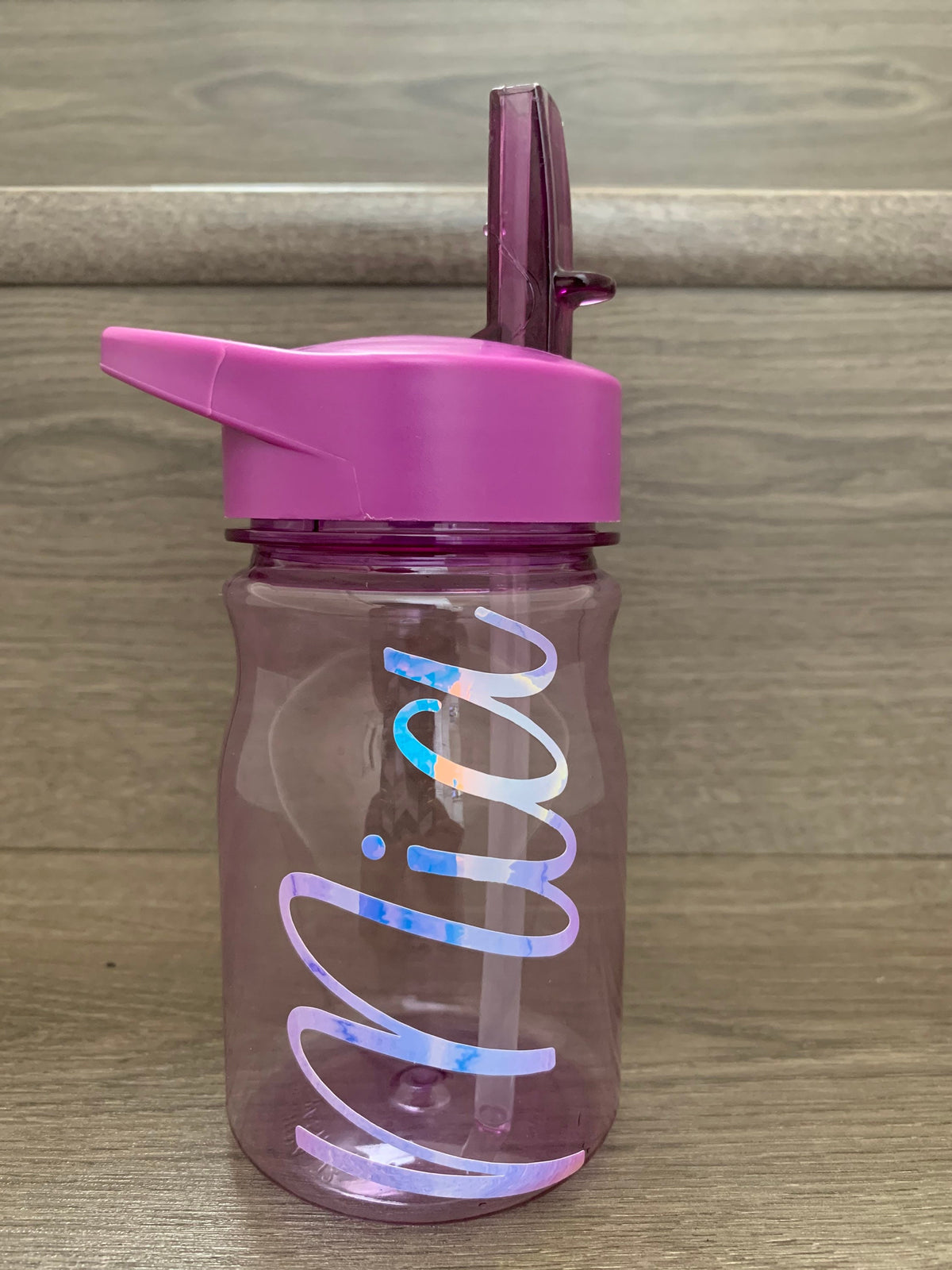 Personalized Kid Water Bottle: Flower Girl Gift
