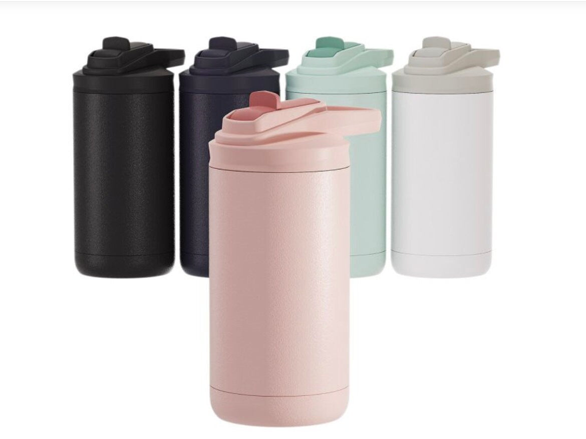 Personalized Kid's Stainless Steel Water Bottle: 12oz Engraved Tumbler