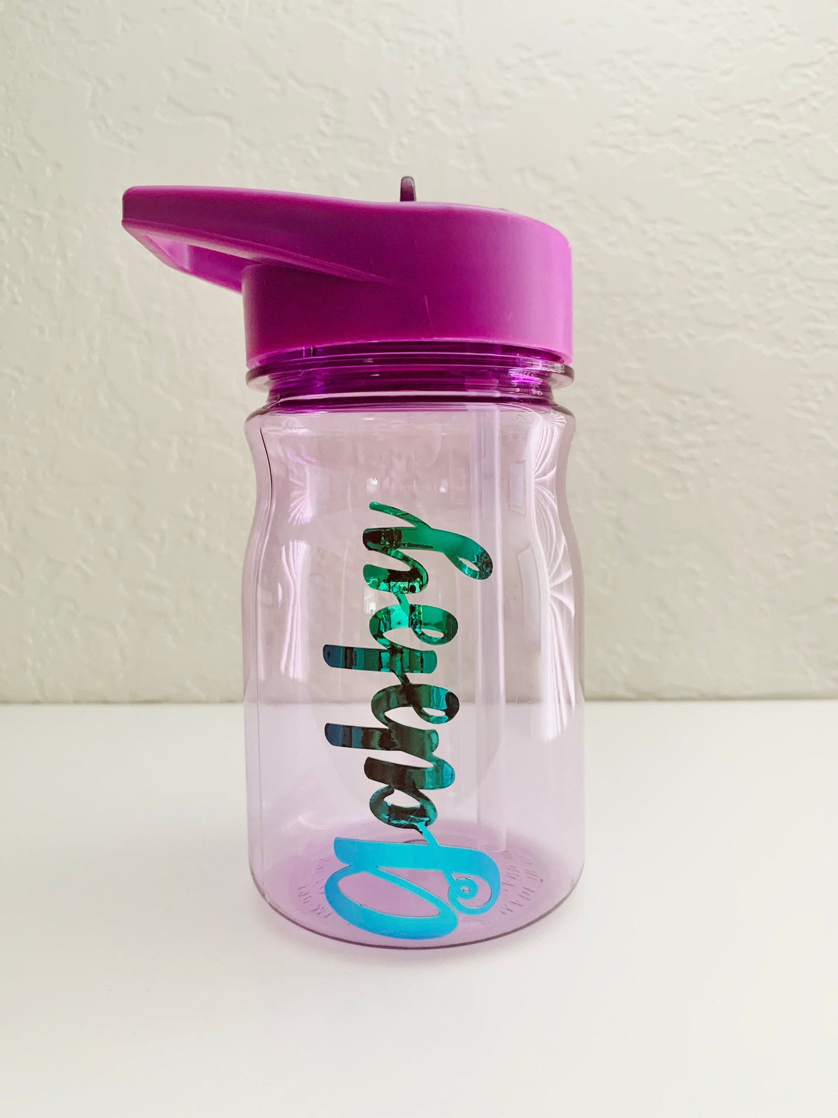 Personalized Kid Water Bottle: Flower Girl Gift