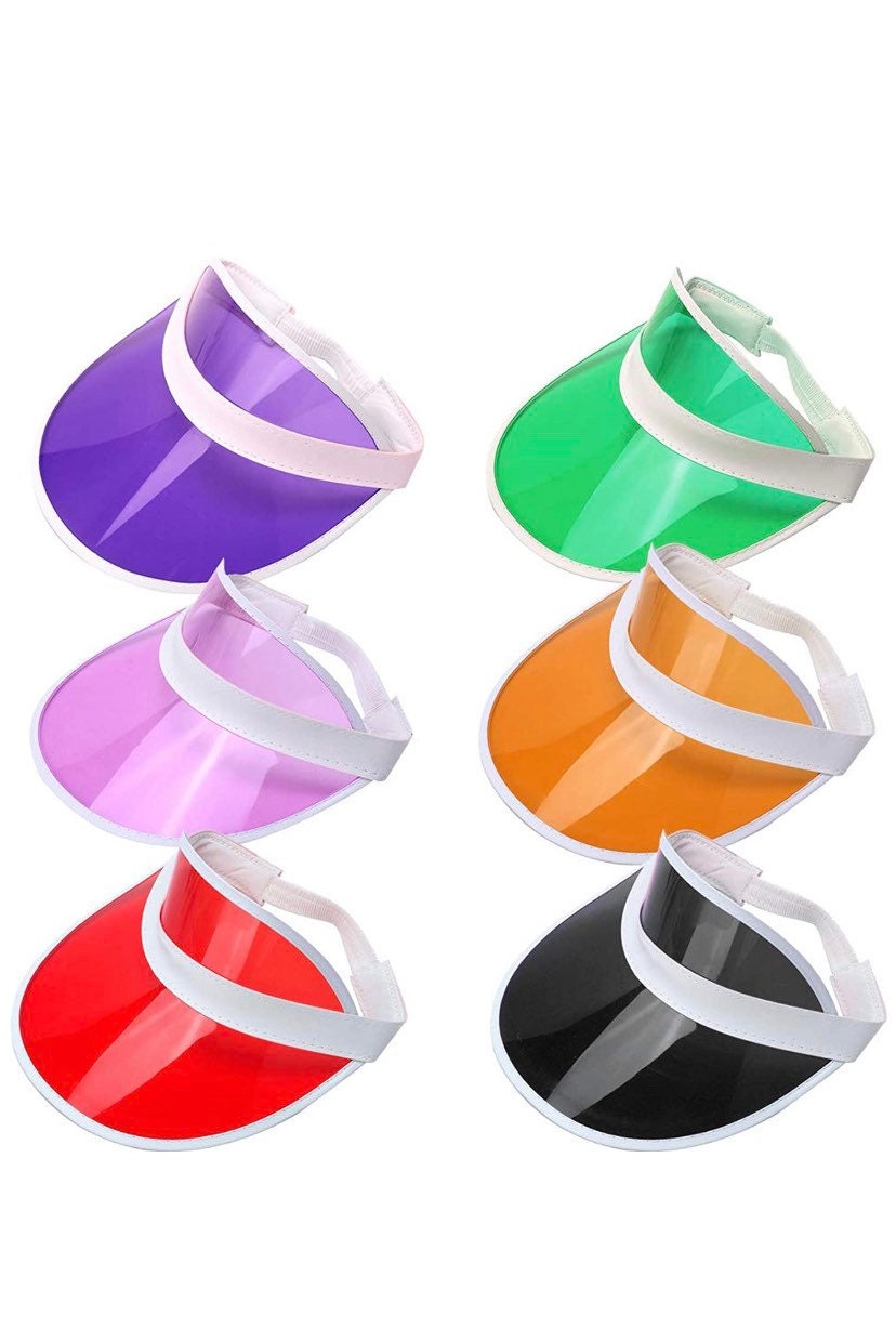 Tropic Like It’s Hot – Iridescent Holographic Sun Visor