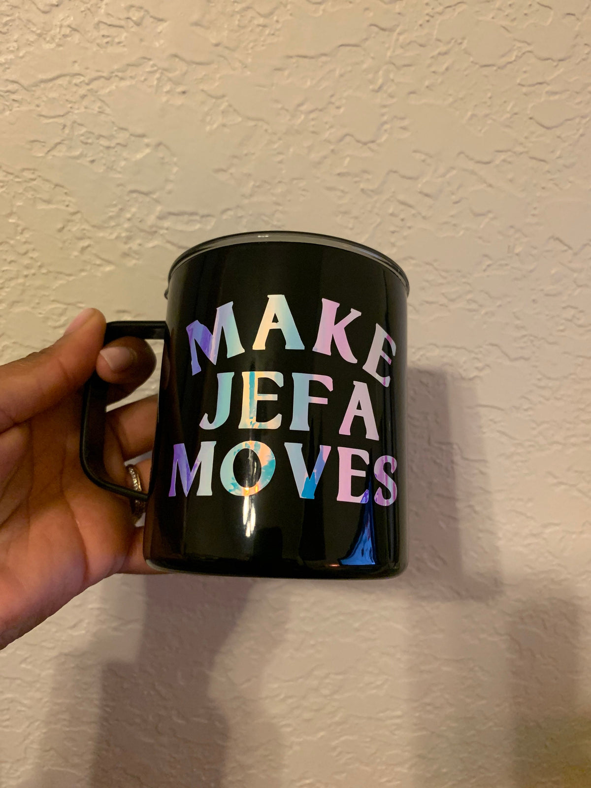 Make Jefa Moves Insulated Mug | Coffee Mug | Great Idea for Birthday Gift | Boss Babe | Women Empowerment| Mother's Day Gift