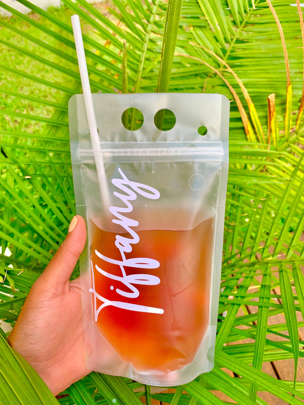 Bachelorette Party Reusable Drink Pouch: Girls Trip Barware