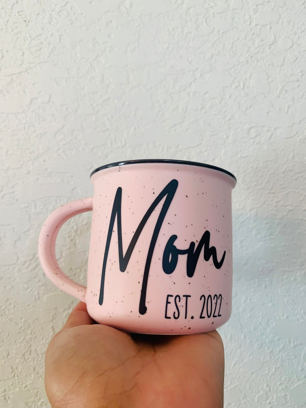 Pink Ceramic Mom Mug | Mother's Day Gift