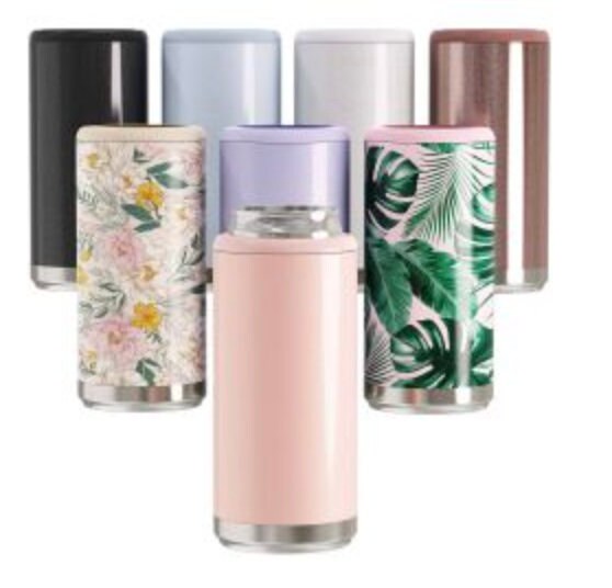Personalized Skinny Can Cooler: Insulated Stainless Steel Beverage Holder