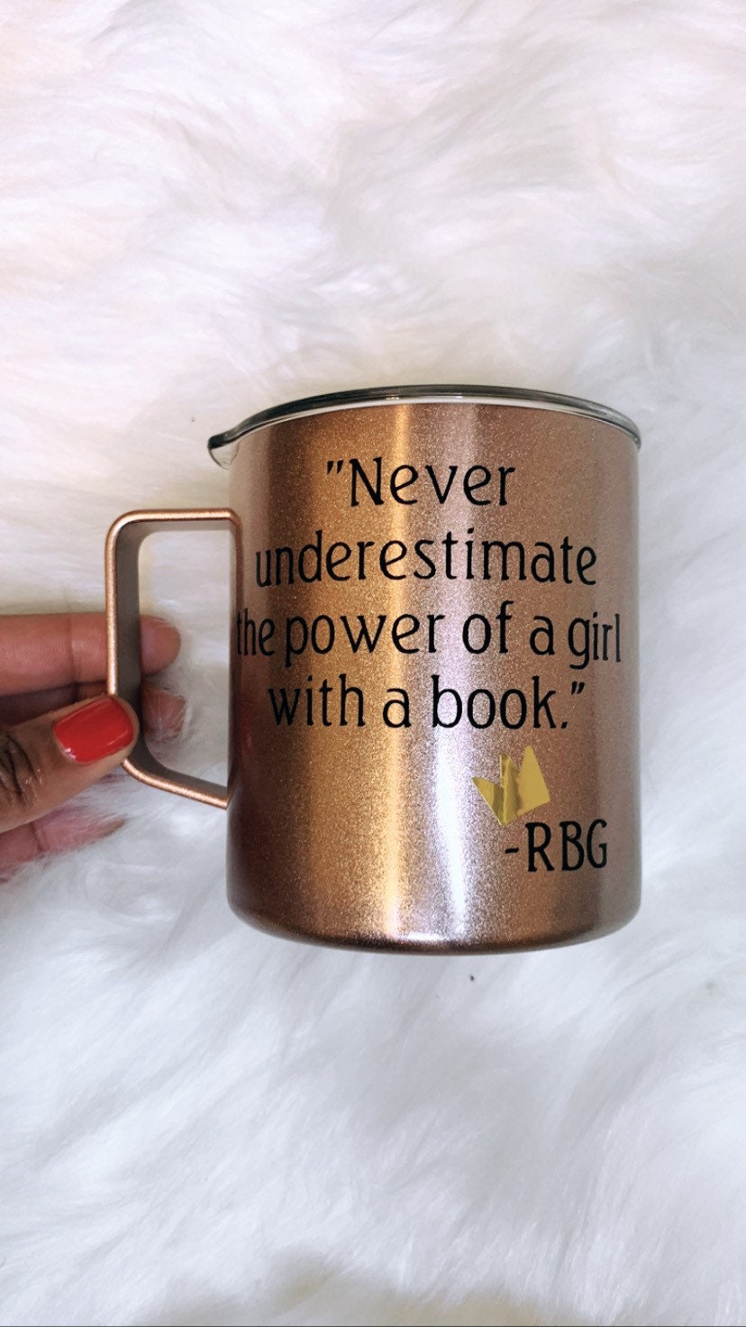 RBG Insulated Mug: Ruth Bader Ginsburg, Women Empowerment