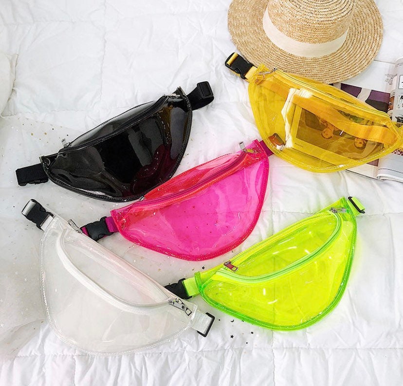 Bride Clear Fanny Pack: Personalized Bachelorette Party Accessory