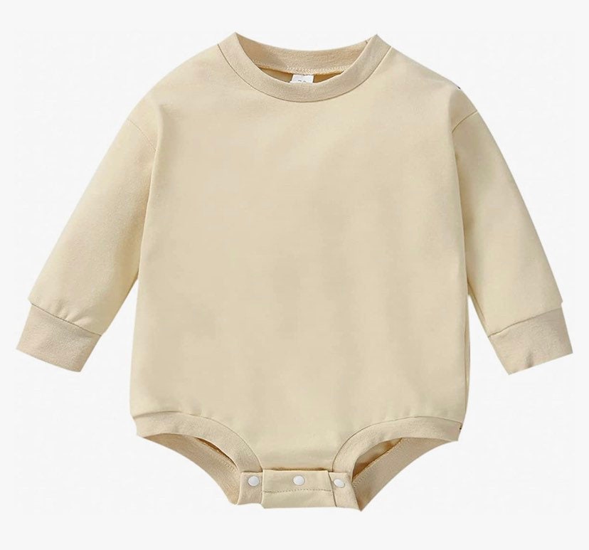 Jax Unisex Personalized Baby Rompers
